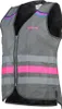 Sicherheitsweste Lucy FR Polyester / Mesh Grau / Pink MT Produktbild-Vorschau 2