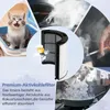 Collage showing a cat in a litter box, car exhaust, a hand smoking a cigarette, cooking steam, and a filter with text. Produktbild-Vorschau