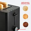 Bourgini 14.0402.00.00, 2 krajíců, Černá, Knoflíky, Páčka, Náhled obrázku produktu 13