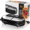 Arendo Waffeleisen, Duo-Waffelautomat mit 2x Waffelplatten, Produktbild-Vorschau 7