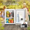 tectake® Tragbarer Mini-Kühlschrank 2 in 1 Kühl- und Produktbild-Vorschau 7