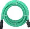 vidaXL Sacia hadica s PVC spojkami zelená 1" 10 m PVC Náhľad obrázku produktu 7