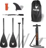 Deska SUP FUXTEC czarno-biala, 320x81x15 cm, 3 pletwy, Podgląd zdjęcia produktu 4