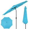 Parasol Puluomi pour balcon, plage ou marché, Ø 290 cm, Voir les images du produit 1