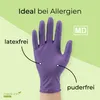 1000 "Medi-Inn® Classic" Handschuhe, Nitril puderfrei lila Produktbild-Vorschau 6