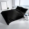 Bettwäsche Set Baumwolle Schwarz Renforce 135x200 cm 100% Produktbild-Vorschau 5