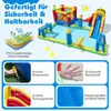 COSTWAY Dmuchany zamek dla dzieci ze zjeżdżalnią wodną, Podgląd zdjęcia produktu 5
