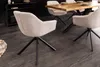 riess-ambiente Drehbarer Stuhl PAPILLON champagner beige Produktbild-Vorschau 5