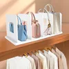 Étagère à sacs à main blanche. Étagère avec 5 Voir les images du produit 2