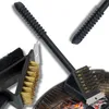 Spazzola per barbecue 3 in 1 con filo di rame, spugna e Anteprima dell’immagine prodotto 8