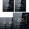 5x inteligentný termostat, digitálny LCD dotykový Náhľad obrázku produktu 1