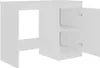 vidaXL Schreibtisch Weiß 140x50x76 cm Holzwerkstoff Produktbild-Vorschau 6