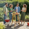 tectake® Stehtisch Trix aus Holz, rund Produktbild-Vorschau 9