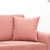 vidaXL Coussin décoratif 2 pcs. Rose 40x40 cm velours Voir les images du produit 5