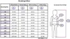 A size chart for children's clothing with measurements in centimeters. Produktbild-Vorschau