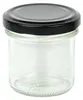 24er Set Sturzglas 167 ml To 66 schwarzer Deckel Produktbild-Vorschau 2