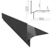 Renoplast® Aluminium Traufprofil W60 200cm Graphit | Produktbild-Vorschau 5