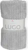Couverture, microfibre moelleuse, moderne Lugo 200x220 Gris Voir les images du produit 4