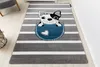 Kinderteppich PETIT BULLDOGGE grau Grau 180x270 cm Produktbild-Vorschau 4