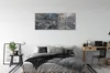 Glasbilder 125x50 Wandkunst Marmorsteinmauer Produktbild-Vorschau 3