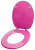 SANILO® sedile per wc rosa glitter, coperchio per wc Anteprima dell’immagine prodotto 4