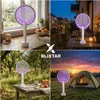 Raquette électrique anti-mouches 2W1, piège à mouches LED, Voir les images du produit 6