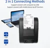 58MM Desktop-Bondrucker USB Bluetooth 203DPI Thermodruck Produktbild-Vorschau 5