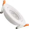 LED Downlight Einbaustrahler 7W Rund SOLID Slim Ausschnitt Produktbild-Vorschau 1