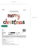PARTYDECO Balon foliowy Merry Christmas mix 98398 Podgląd zdjęcia produktu 3