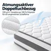 7-Zonen-Taschenfederkernmatratze H4, 140 x 200 cm, 25 cm Produktbild-Vorschau 5