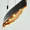 LED-Hängeleuchte Lio in Schwarz mit Golddekor Produktbild-Vorschau 13