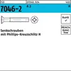 Reyher  Senkschrauben ISO 7046 -2 A 2 M 6x60 -H A 2 (200 Produktbild-Vorschau 1