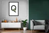 MuchoWow® MuchoWow® Gerahmtes Poster Schwarz - Blätter - Produktbild-Vorschau 8