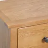 Hohe Kommode mit Schubladen 45x32x110 cm Massivholz Eiche Produktbild-Vorschau 6