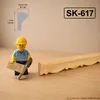Holz Profilleiste in 12 x 7 x 1000 mm | 2er Set - 2 Meter | Produktbild-Vorschau 2