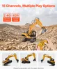 VEVOR Jouet pelleteuse RC, 15 canaux, 3 en 1 pelleteuse RC, Voir les images du produit 4