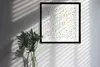 Bild - 50 cm x 50 cm - MDF - Rahmen, Wandkunst - Bunte Produktbild-Vorschau 3