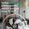 Noaton® 16050B Atria, stropní ventilátor s osvětlením, LED Náhled obrázku produktu 10