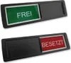 Schiebeschild "Frei-Besetzt" in einem schwarzen Produktbild-Vorschau 1