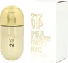 A gold-colored perfume bottle and its white packaging are displayed side-by-side against a white background. Podgląd zdjęcia produktu