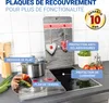 WENKO 2er Set Glas Herd Abdeckung Platten Universal Produktbild-Vorschau 4