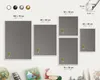 Magnettafel 100x70 cm mit weißem Rahmen - Magnetische Produktbild-Vorschau 3