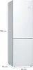 Lodówka z zamrażarką BOSCH KGE36AWCA Podgląd zdjęcia produktu 8