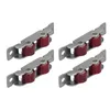 4Set Push Pull Window Pulley so skrutkami Dvojité koleso Náhľad obrázku produktu 5