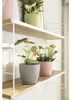 DECO 28 - Übertopf Magnolie | Ø 28 × 26 cm | matte Produktbild-Vorschau 8