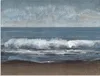 ARTland Glasbild Schleichendes Grau I Größe: 80x60 cm Produktbild-Vorschau 1