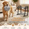 Distributeur de nourriture pour chiens surélevé, avec 2 Voir les images du produit 4
