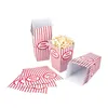Relaxdays Popcorntüten, 72er Set, gestreift, Retro-Optik, Produktbild-Vorschau 8