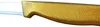 Solingen Messer Allzweckmesser Gold Flitter Obstmesser Produktbild-Vorschau 2
