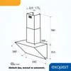 Exquisit Dunstabzugshaube 60cm, Touch-Bedienung, Produktbild-Vorschau 5